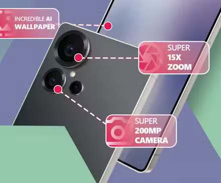 الهواتف الذكية مملة، ولا أستطيع أن أكون أكثر سعادة بذلك 1 smartphone highlighting overhyped features like ai wallpaper zoom and camera resolution