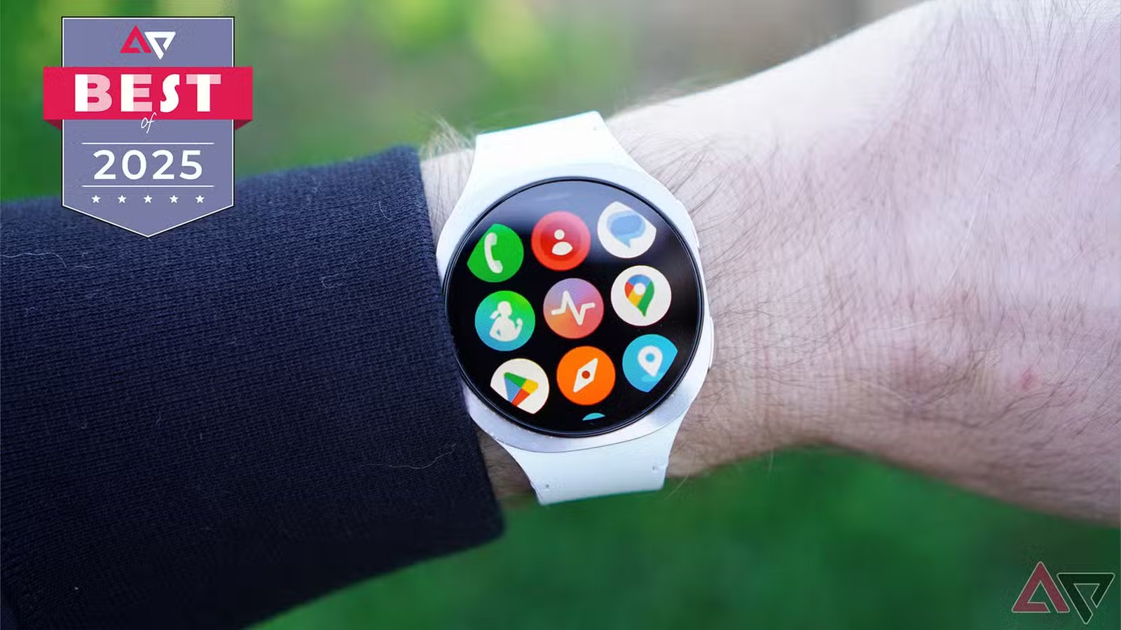 Android Police best of 2025 awards 14 the samsung galaxy watch 8 s app screen