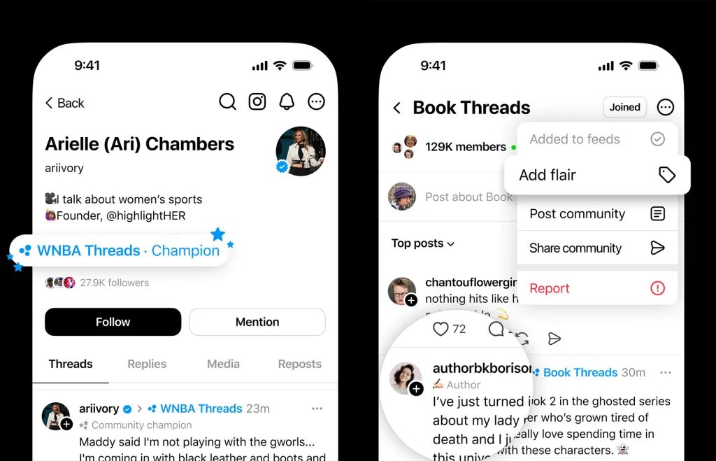 threads flair champion