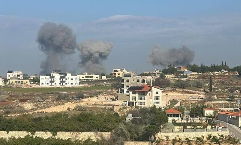 الجيش الإسرائيلي يعلن استهداف مواقع لـحزب الله في جنوب لبنان (صور+ فيديو)