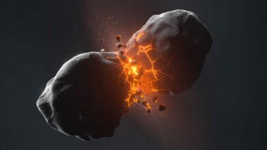 علماء الفلك يشهدون تصادمات كونية هائلة حول نجم قريب علماء الفلك يشهدون تصادمات كونية هائلة حول نجم قريب