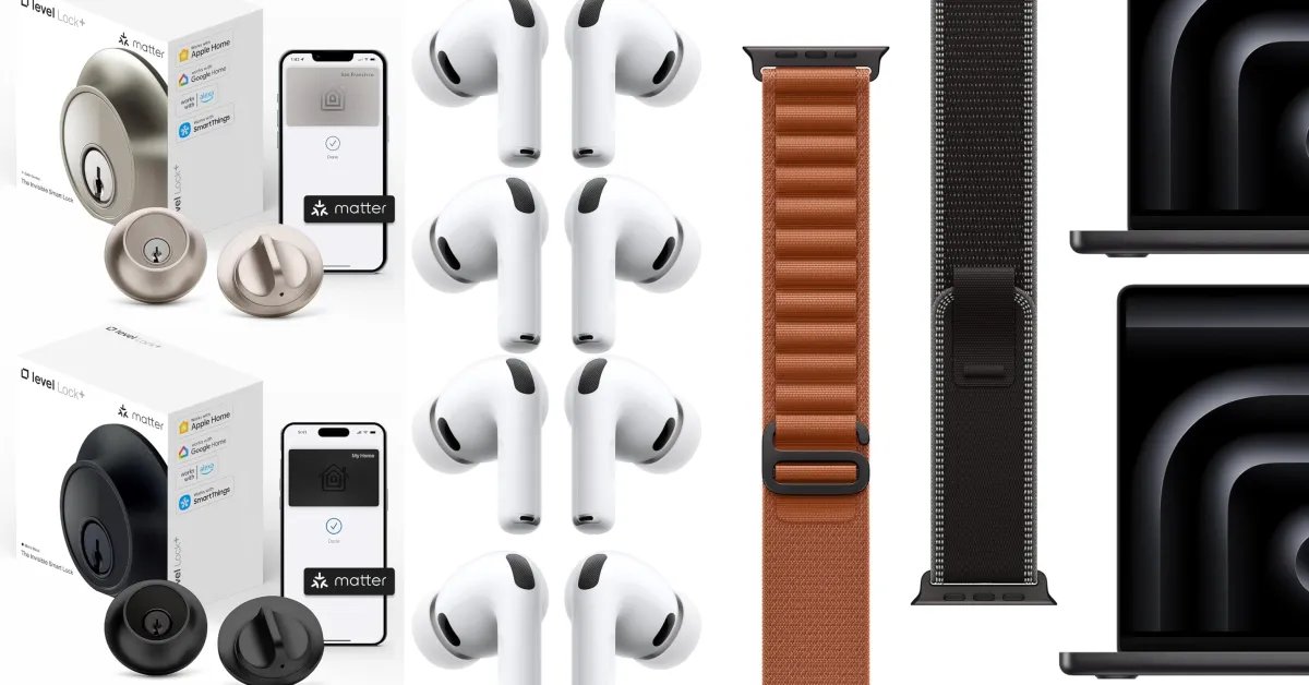 قفل المستوى+ قفل مفتاح Matter Apple Home، حلقة جبال الألب، المزيد 9to5Mac