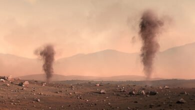 همسات كهربائية من الكوكب الأحمر.. الميكروفون الأول على المريخ يكشف ظاهرة غير مرئية همسات كهربائية من الكوكب الأحمر.. الميكروفون الأول على المريخ يكشف ظاهرة غير مرئية