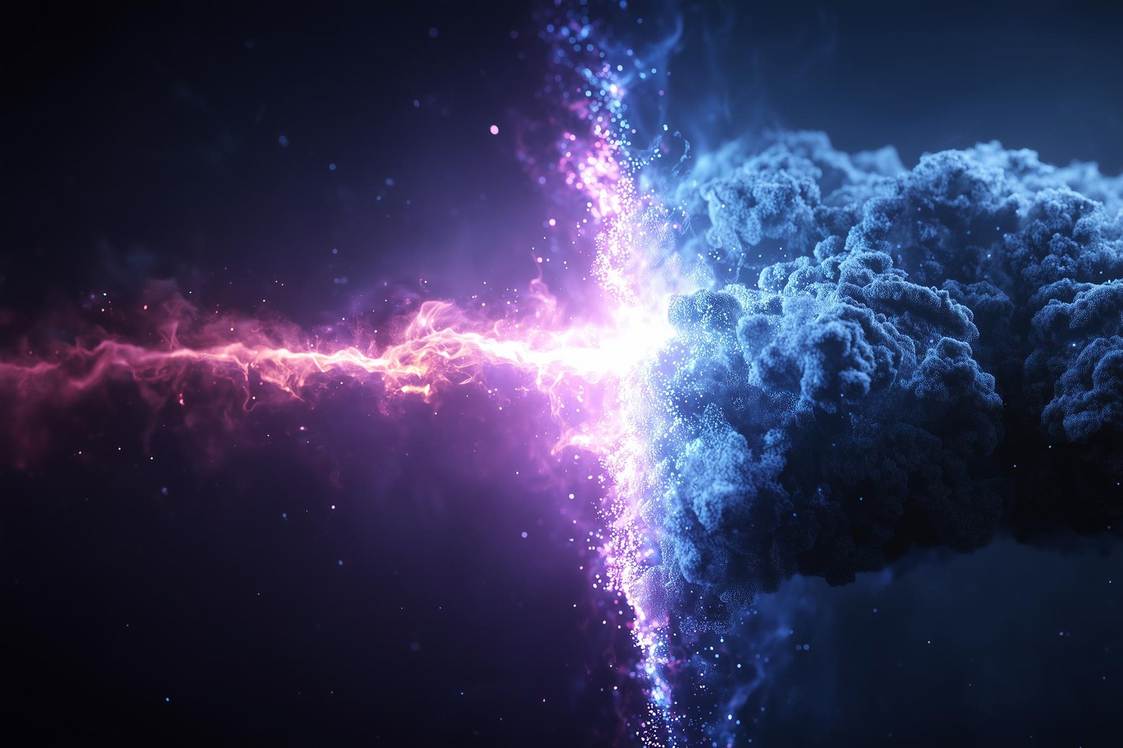 Quantum Material Laser Transformation