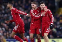 فولهام vs ليفربول - الدوري الإنجليزي الممتاز مباشر: آخر النتائج والتحديثات حيث تعادل فلوريان فيرتز لفيرتز، بينما فاز برينتفورد ونيوكاسل وتعادل توتنهام