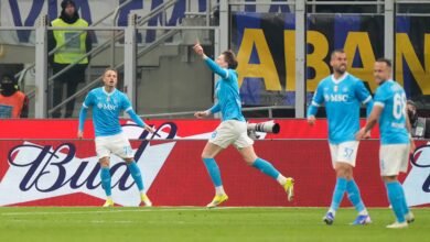 ماكتوميناي يمنح نابولي نقطة من ذهب أمام إنتر في صراع الصدارة بالدوري الإيطالي