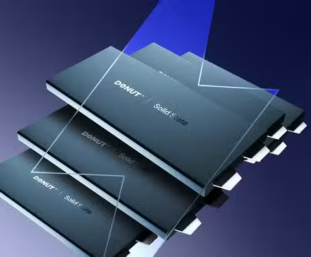 1768486057 455 stack of donut solid state batteries with a blue lightning graphic 1