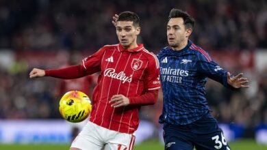 Nottingham Forest vs Arsenal الدوري الإنجليزي الممتاز LIVE آخر النتائج وأخبار الفريق والتحديثات حيث لا يزال Gunners يضغط لكسر الجمود في وقت متأخر ويتقدم بفارق تسع نقاط في صدارة الجدول