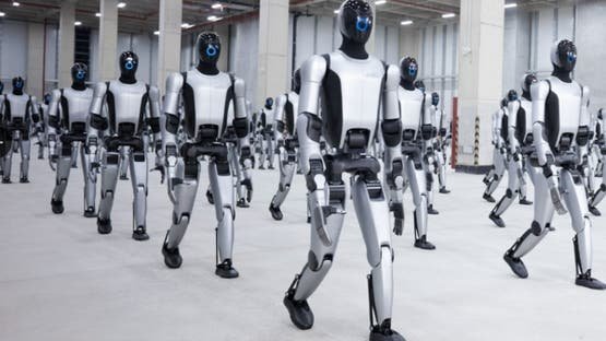 الروبوتات الصينية تزحف إلى الشرق الأوسط والعالم