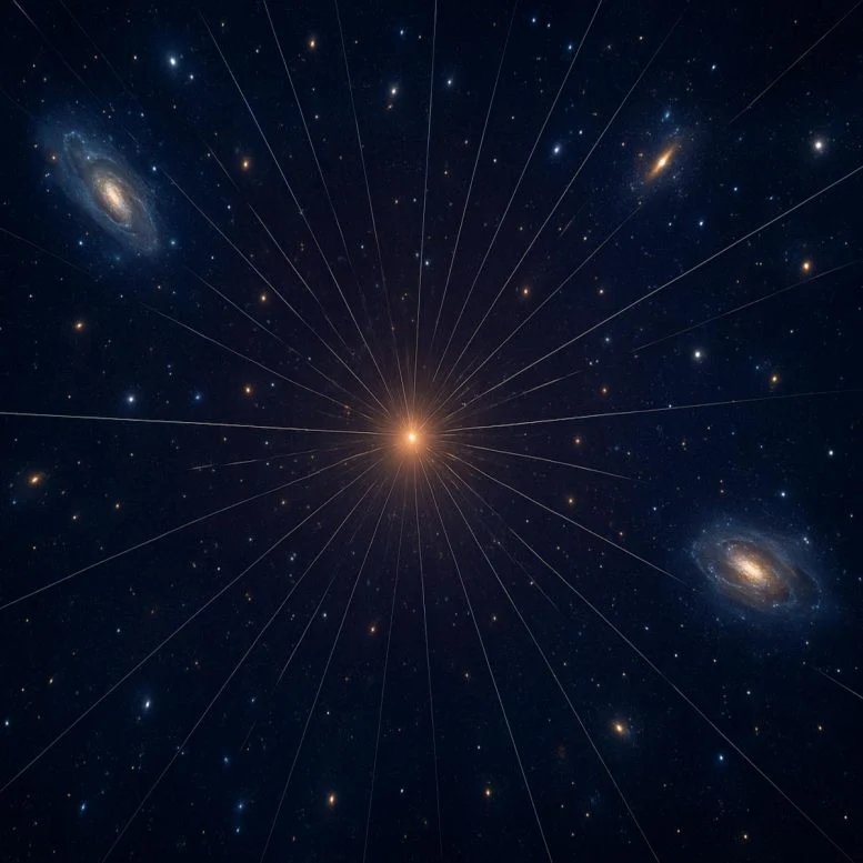 AI Generated Picture of the Expansion of the Universe