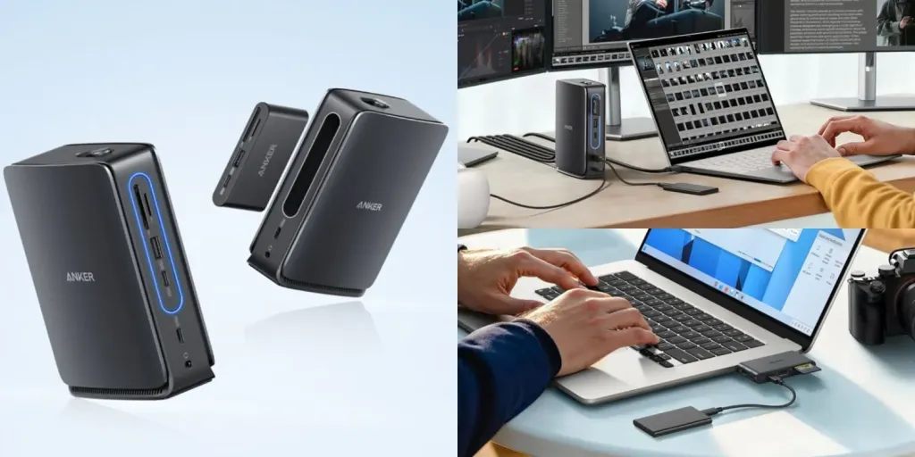 Anker Nano Docking Station with removable hub 79b2c6.webp
