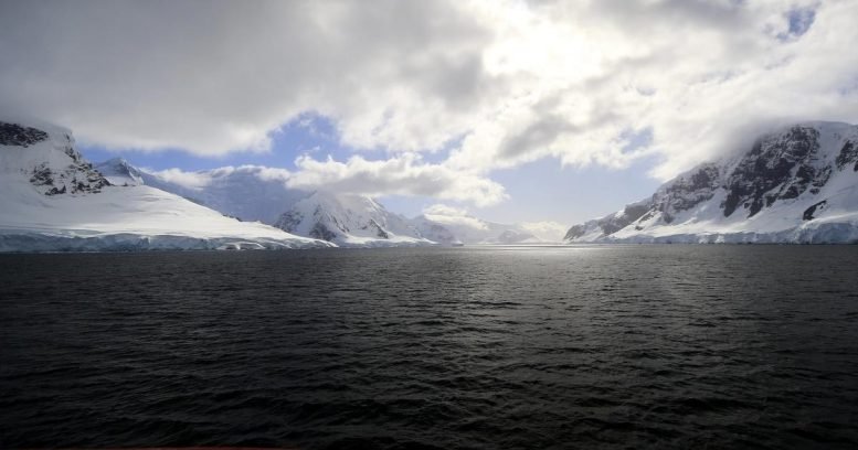 Antarctic Coastline During Microplastics Field Research