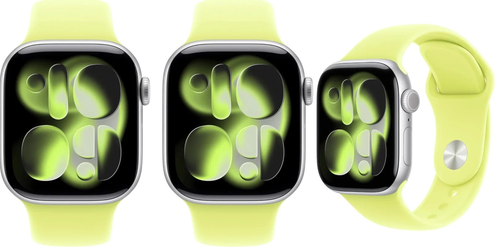 Apple Sport Band Neon Yellow