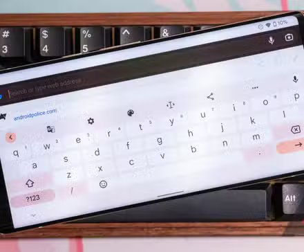 Gboard landscape Pixel 6