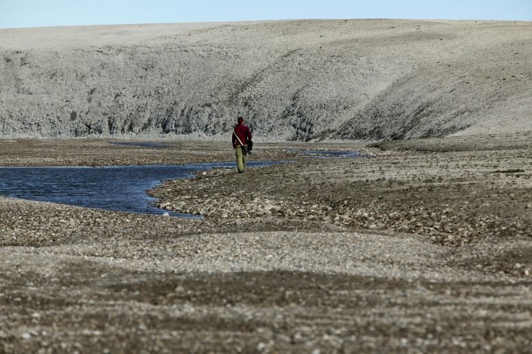 Haughton Crater Landscape View