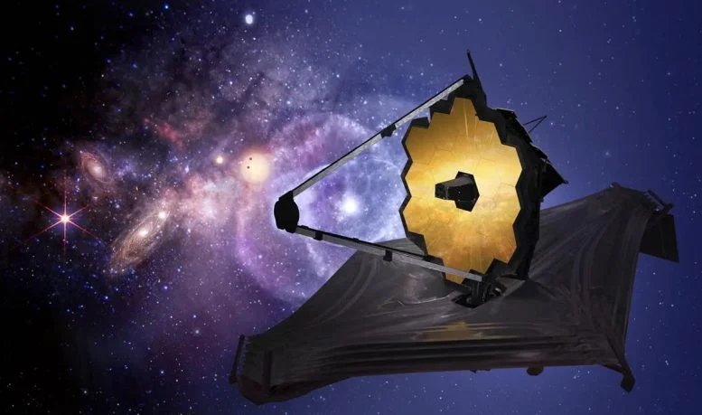 النجوم المظلمة قد تحل ثلاثة من أكبر الألغاز الكونية في تلسكوب جيمس ويب الفضائي 1 James Webb Space Telescope Galaxies