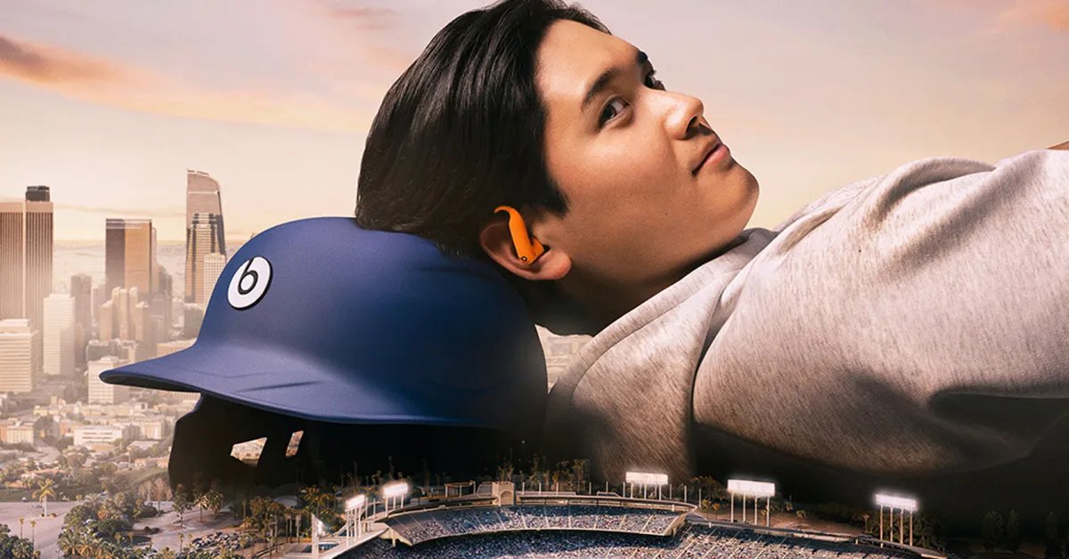 LA Dodgers MVP Shohei Ohtani يلعب دور البطولة في حملة Beats الجديدة