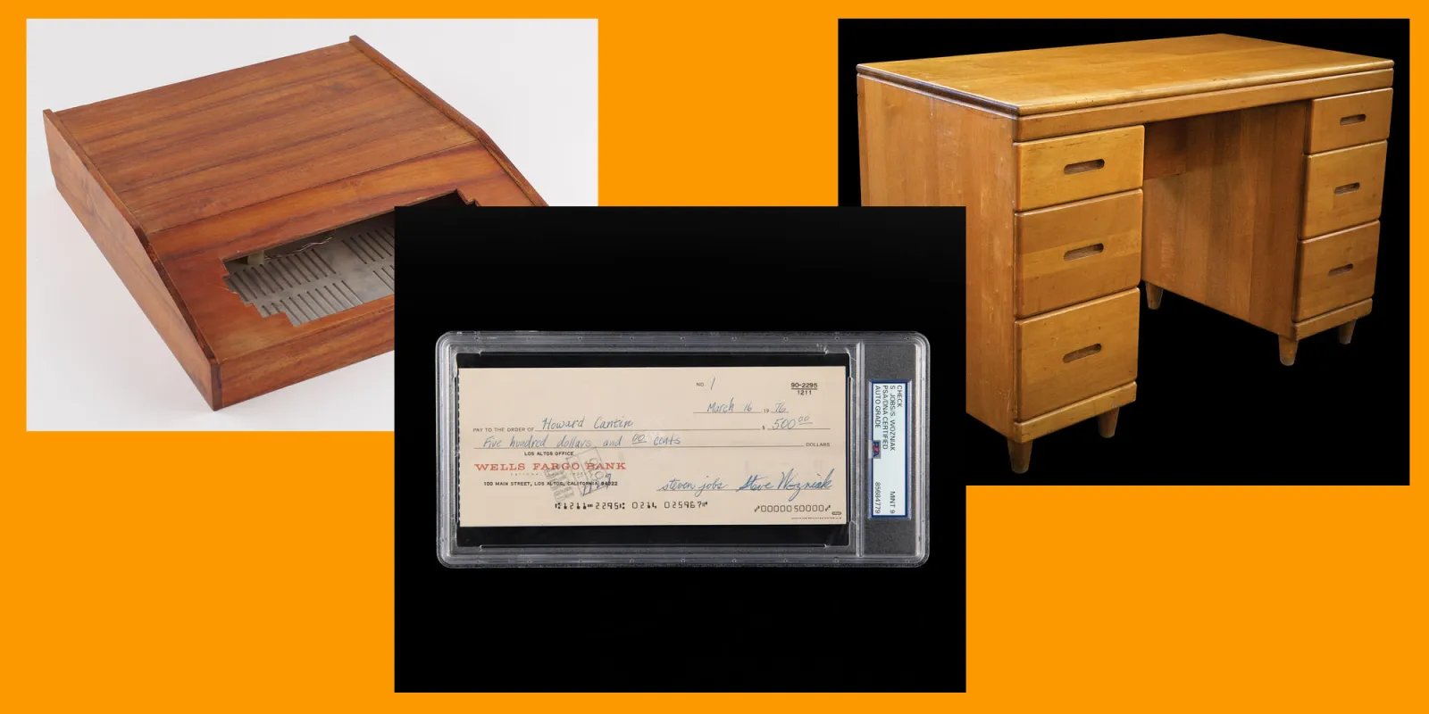 Steve Jobs memorabilia auction includes his desk bow ties and much more