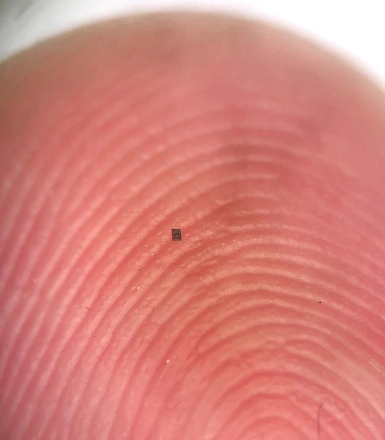 Tiny Robot on Finger