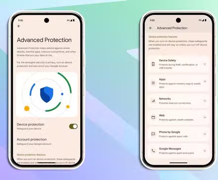 android 16 advanced protection hero