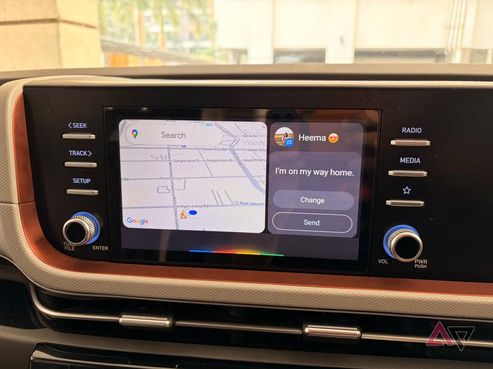 android auto in car
