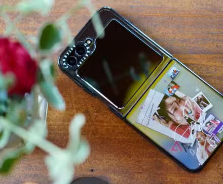 casetify cases taeyeon z flip open