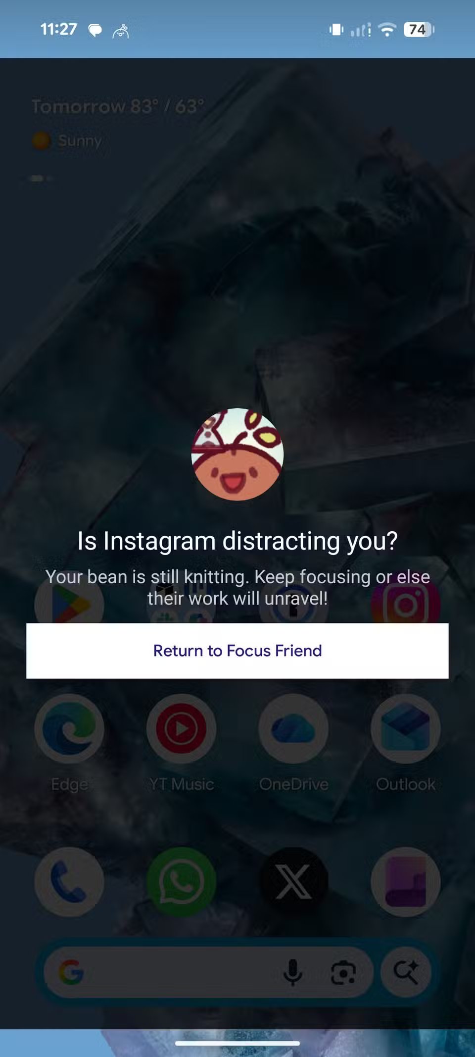 focus friend on android 2