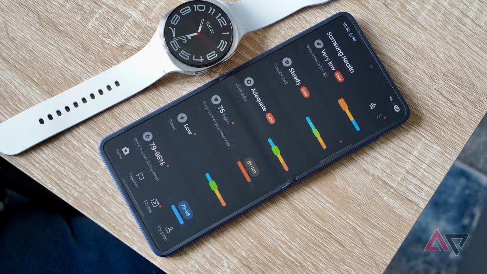 galaxy watch 8 app data