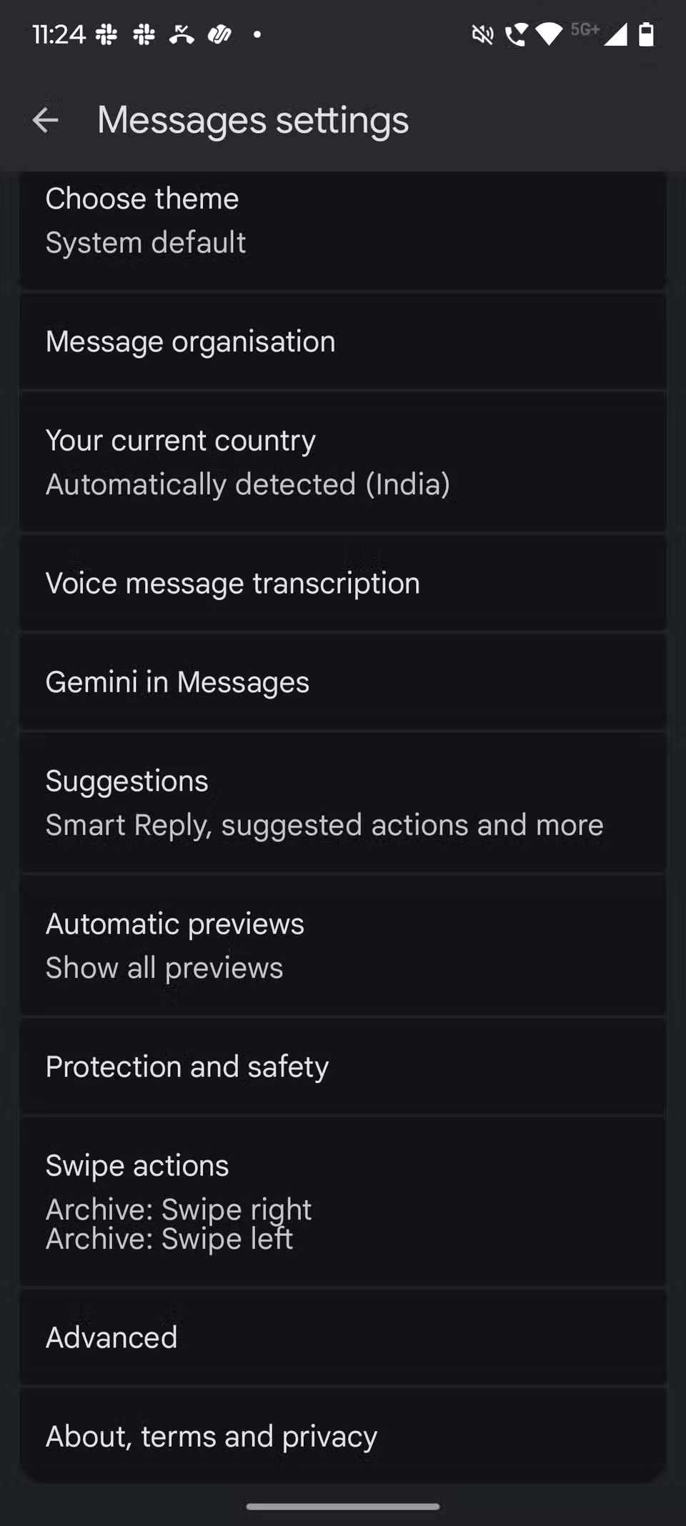 google messages smart reply