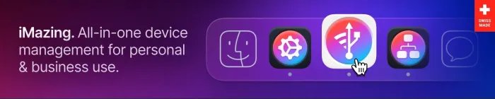 تطلق شركة Gemini الذكاء الشخصي الذي يستخدم Gmail وبياناتك 4 iMazing WWDC25 9to5mac 750x150@2x copy