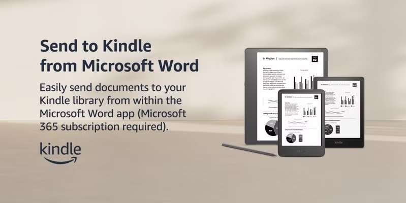 kindle microsoft word