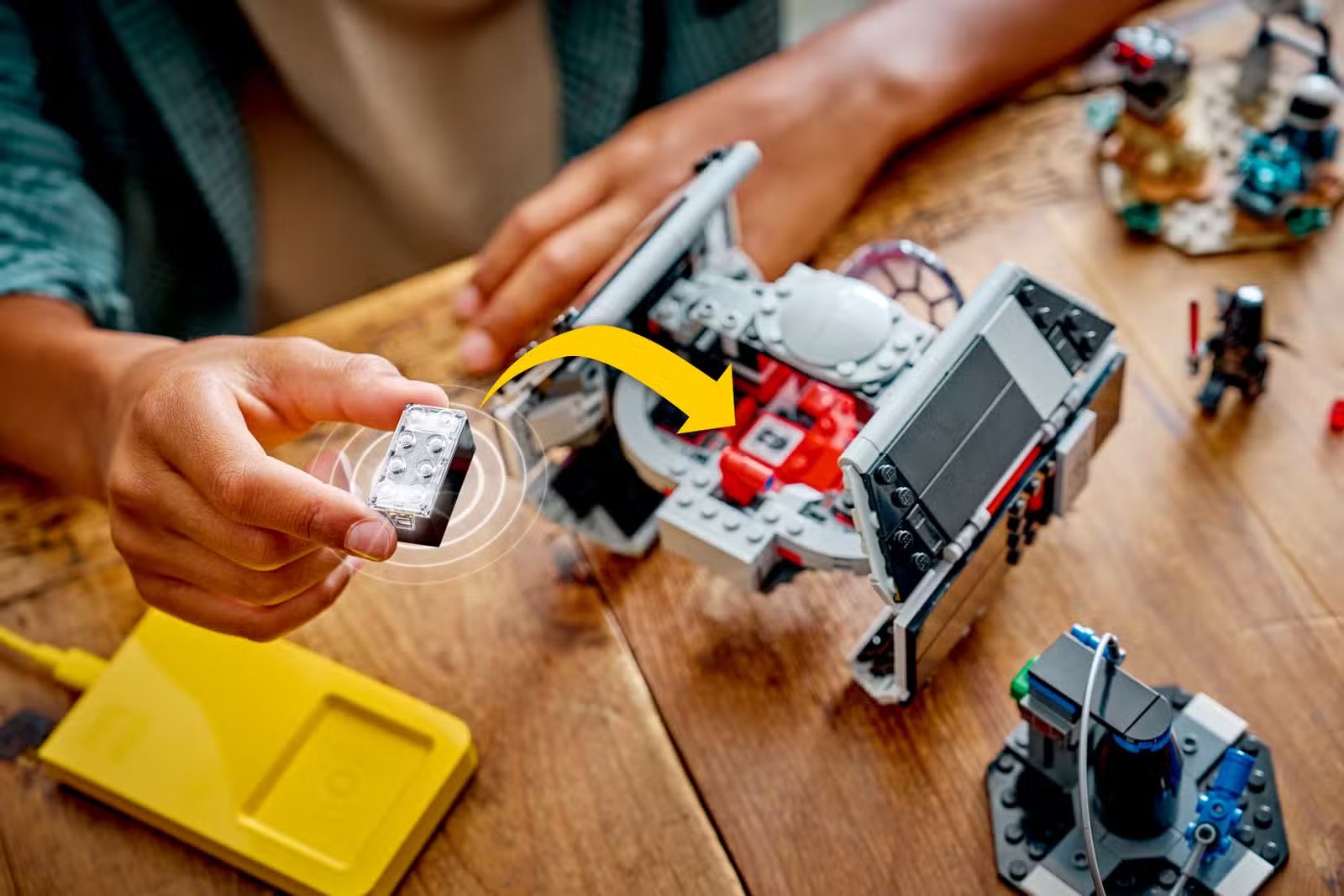 lego smart play tie fighter
