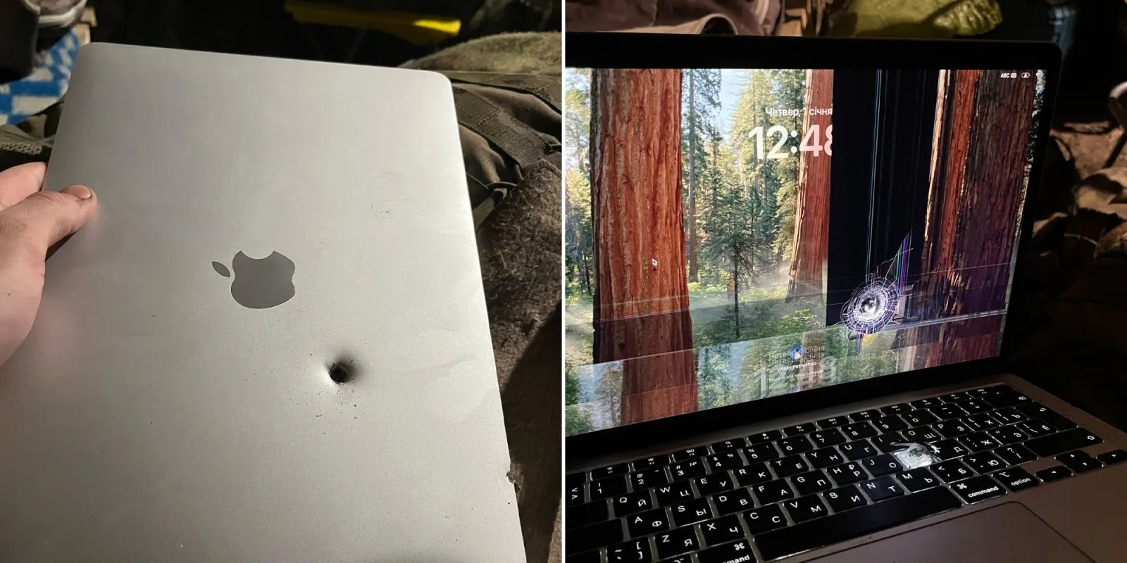 macbook air artillery shell fragment