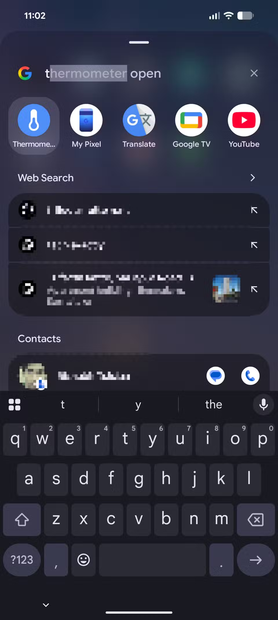 pixel launcher quick launch2