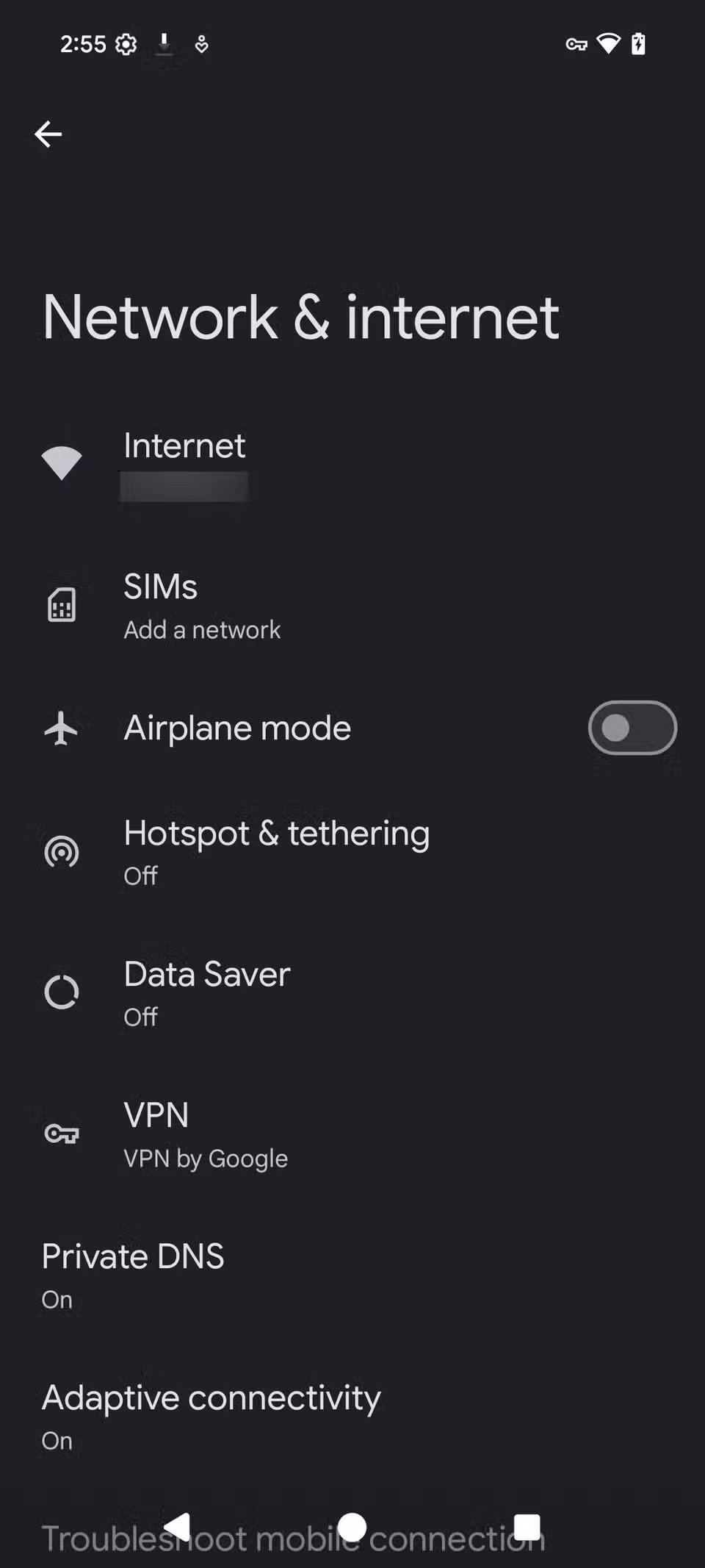 pixel vpn settings 1