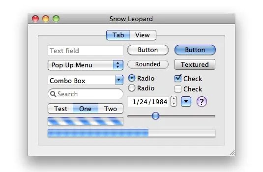 siracusa 10.6 snow leopard gui