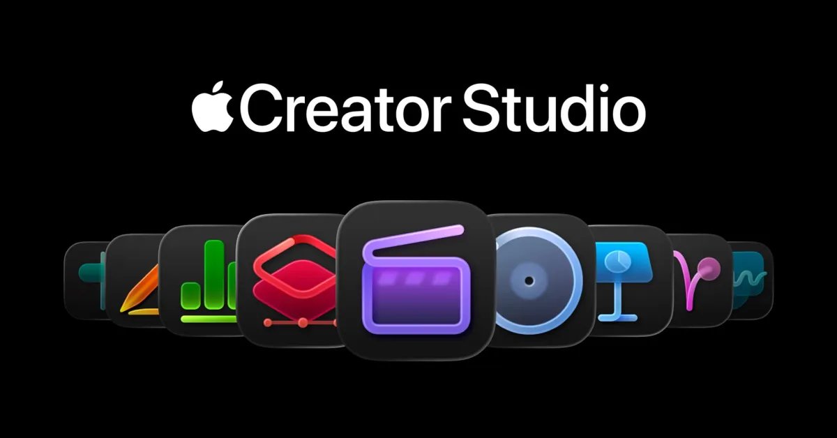 أطلقت شركة Apple اشتراك Apple Creator Studio لأول مرة، وإليك ما تحصل عليه