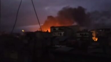 الدفاع السورية تدمير الموقع 12 لـقسد والعمال الكردستاني في حي الشيخ مقصود بمدينة حلب ()