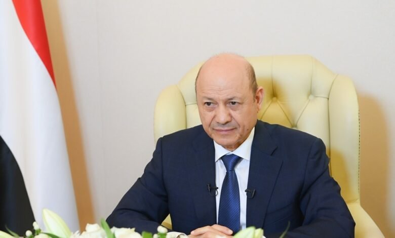 العليمي يعين شائع الزنداني رئيسا للوزراء في اليمن ويكلفه بتشكيل الحكومة