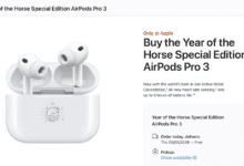 تبيع Apple إصدارًا محدودًا من AirPods Pro 3 بعنوان "عام الحصان".