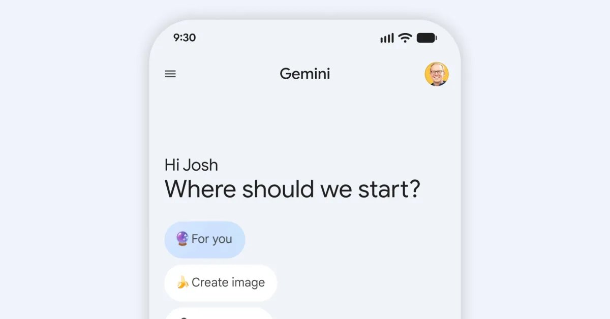صورة مميزة: تطلق شركة Gemini الذكاء الشخصي الذي يستخدم Gmail وبياناتك