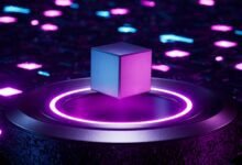 Neon Lights Cube Superconductor
