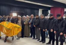 حزب الله وأهالي صيدا شيعوا الفقيد المجاهد خليل قطيش