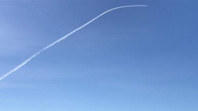 صاروخ باليستي فوق الغازية؟