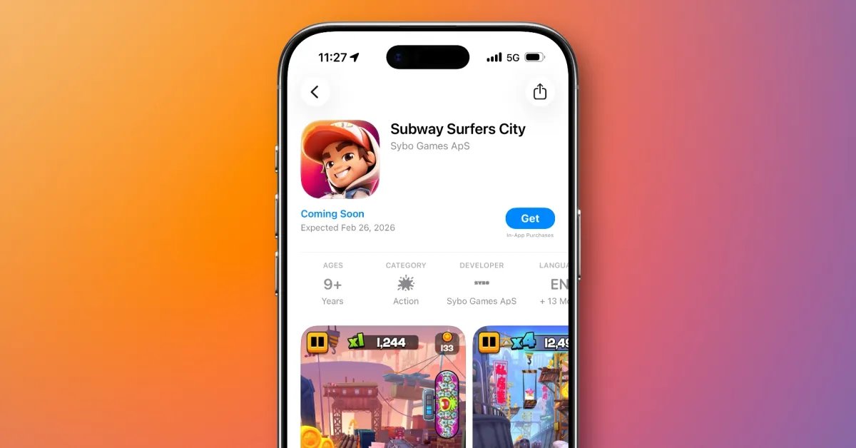 لعبة Subway Surfers City قادمة إلى نظام iOS الشهر المقبل، التفاصيل هنا