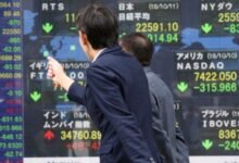 نيكاي يهبط بفعل خسائر وول ستريت وسهم سوفت بنك يهوى 9%