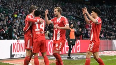 كين يقود بايرن لهزيمة بريمن وتعزيز الصدارة كين يقود بايرن لهزيمة بريمن وتعزيز الصدارة