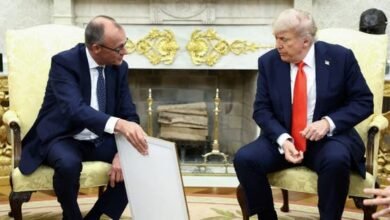 ميرتس يلتقي ترامب بموقف أوروبي موحد بشأن الرسوم الجمركية الأميركية