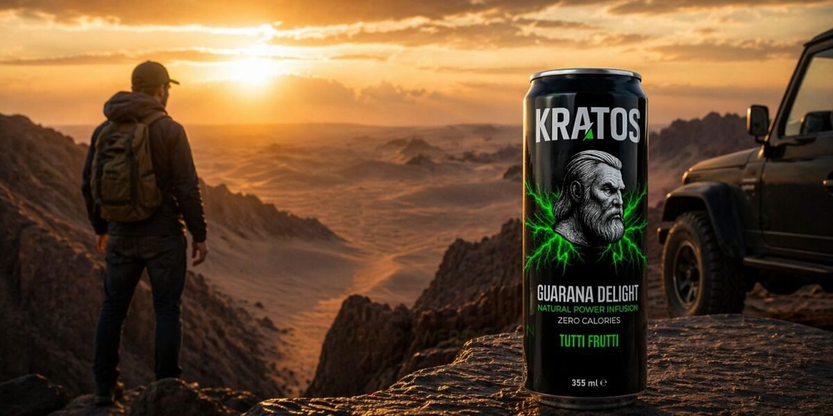 صورة مميزة: KRATOS & Co البرتغالية تُطلق كراتوس في المملكة السعودية مشروب الطاقة الذي لا يشبه أي مشروب آخر