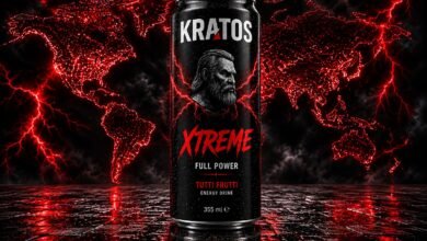 كريتوس آند كو (KRATOS & Co.) تُسدل الستار عن كريتوس إكستريم (KRATOS XTREME) مشروب الطاقة الذي يُعيد رسم حدود الأداء على الخريطة الع 6 17809122013c3bf5aabb